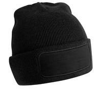 Beechfield - Patch Beanie - Black