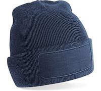 Beechfield - Patch Beanie - French Navy