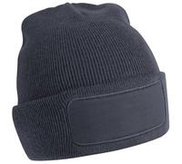 Beechfield - Patch Beanie - Graphite Grey