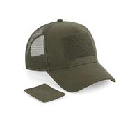 Beechfield Patch Snapback Trucker Mens Womens Cap Hat