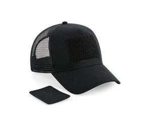 Beechfield Patch Snapback Trucker Mens Womens Cap Hat