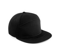 Beechfield Pitcher Snapback - Retro H-Panel Baseball cap for Men and Women