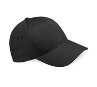 Beechfield Plain Baseball Cap Adjustable Cotton Drill Hat Unisex