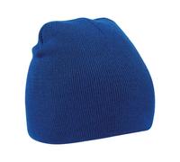 Beechfield Plain Basic Knitted Winter Beanie Hat in Pale Blue Beechfield Pale Blue One Size