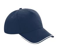 Beechfield Plain Cap in Navy Beechfield Navy One Size