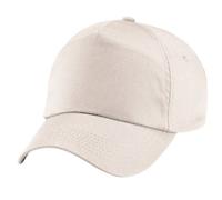 Beechfield Plain Unisex Junior Original 5 Panel Baseball Cap (One Size) (Sand)