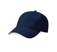Beechfield Pro Style Heavy Cap Colour=French Navy/Stone Size=O/S