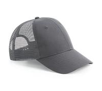 Beechfield Recycled Urbanwear 6 Panel Snapback Trucker One Size Graphite Grey