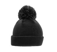 Beechfield Reflective Beanie in Black Beechfield Black One Size