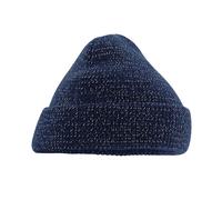 Beechfield Reflective Beanie in Navy Beechfield Navy One Size