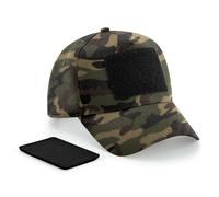 Beechfield Removable patch 5-panel cap B638 - 5-panel design, Pre-curved peak