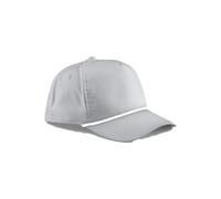 Beechfield - Rope Detail Golf - Baseball, Running Hat, All-Round, Sports Accessories, Trucker, Sun Hat, Mens, Womens, Unisex - 96% Recycled Polyester Light Grey/White