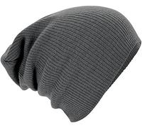 Beechfield Slouch Beanie, grey, One size