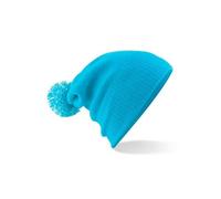 Beechfield Snowstar Beanie One Size Surf Blue/Off White