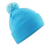 Beechfield Snowstar Beanie One Size Surf Blue/Off White