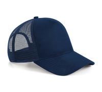 Beechfield Suede Snapback Trucker B643 - Adults Pre-curved Peak Baseball Cap