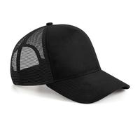 Beechfield Suede Snapback Trucker B643 - Adults Pre-curved Peak Baseball Cap