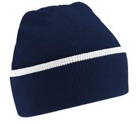 Beechfield - Teamwear Beanie - French Navy/White
