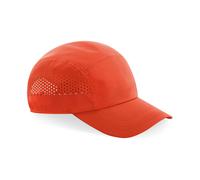 Beechfield Technical Sports Cap {BC188} - Chilli Red - OSFA