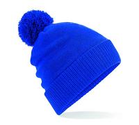 Beechfield Thermal Snowstar Beanie - Self-Coloured pom pom - Bright Royal