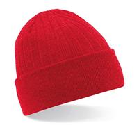 Beechfield - Thinsulate™ Beanie - Double Layer Knit - Classic Red