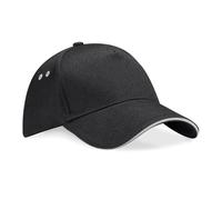 Beechfield Ultimate 5-panel cap - sandwich peak B15C - Rip-Strip™ size adjuster