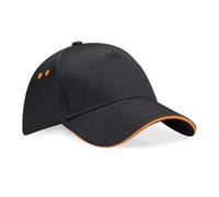 Beechfield Ultimate 5-panel cap - sandwich peak B15C - Rip-Strip™ size adjuster