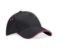 Beechfield Ultimate 5-panel cap - sandwich peak B15C - Rip-Strip™ size adjuster