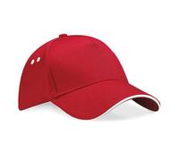 Beechfield Ultimate 5-panel cap - sandwich peak B15C - Unisex, 100% Cotton Drill
