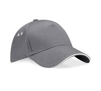 Beechfield Ultimate 5-panel cap - sandwich peak B15C - Unisex, 100% Cotton Drill