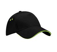 Beechfield Baseball Cap Ultimate 5-Panel - Sandwich Peak - One Size, Various Colours