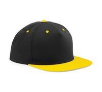 Beechfield Unisex 5 Panel Contrast Snapback Cap (Pack of 2) RW6721