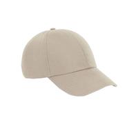 Beechfield Men's 6 Panel Cap in Light Sand Beechfield Light Sand One Size