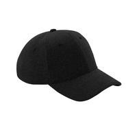 Beechfield Men's Athleisure Jersey Baseball Cap in Black Beechfield Black One Size