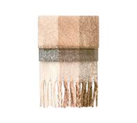 Beechfield Unisex Adult Checked Fluffy Scarf RW10832