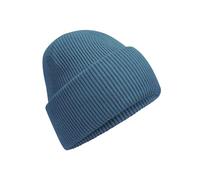 Beechfield Unisex Adult Classic Deep Cuffed Beanie (One Size) (Airforce Blue)