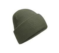 Beechfield Unisex Adult Classic Deep Cuffed Beanie (One Size) (Olive)
