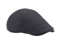 Beechfield Unisex Adult Ivy Melton Wool CapOne Size Charcoal Marl PC5625