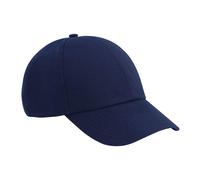 Beechfield Men's Cotton Baseball Cap in Navy Beechfield Navy One Size