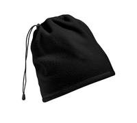Beechfield Unisex B285.BLK Suprafleece Snood Hat - Black, One Size