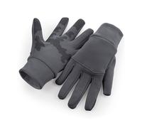 Softshell Sports Tech Gloves Beechfield Mid Grey L/XL