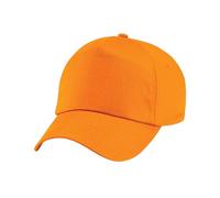 Beechfield B10B Junior Original 5 Panel Cap Orange Colour: Orange, Siz One Size
