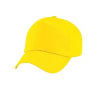Beechfield B10B Junior Original 5 Panel Cap Yellow Colour: Yellow, Siz One Size