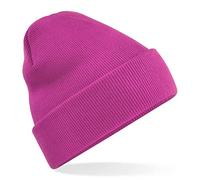 Beechfield Unisex B045 Cuffed Beanie - Black, One Size