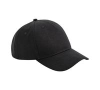 Beechfield Unisex B15 Ultimate 5-Panel Cap in Black - One Size Fits All - Black