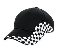 Beechfield Unisex B159.BLK Grand Prix Cap - Black, One Size