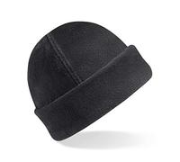 Beechfield Unisex B243.BLK Suprafleece Ski Hat - Black, One Size