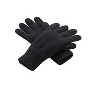 Beechfield Unisex B495.BLK.M4S Classic Thinsulate Gloves, Black, Small/Medium