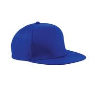 Beechfield 5 Panel Snapback Rapper Cap One Size Bright Royal