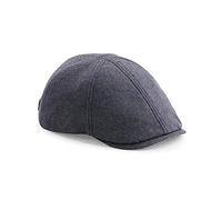 Beechfield Unisex B621.GLI Summer Gatsby Cap - Black, One Size